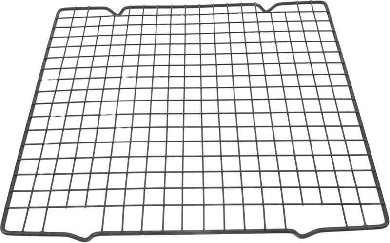 رف شواية الفرن الثقيل 28x25 سم متعدد الاستخدامات رف الخبز والتبريد سهل التنظيف - Image 1